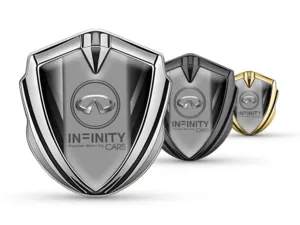 Infiniti 3D Emblem Abzeichen Luxus Finish Legierung 3D Detail